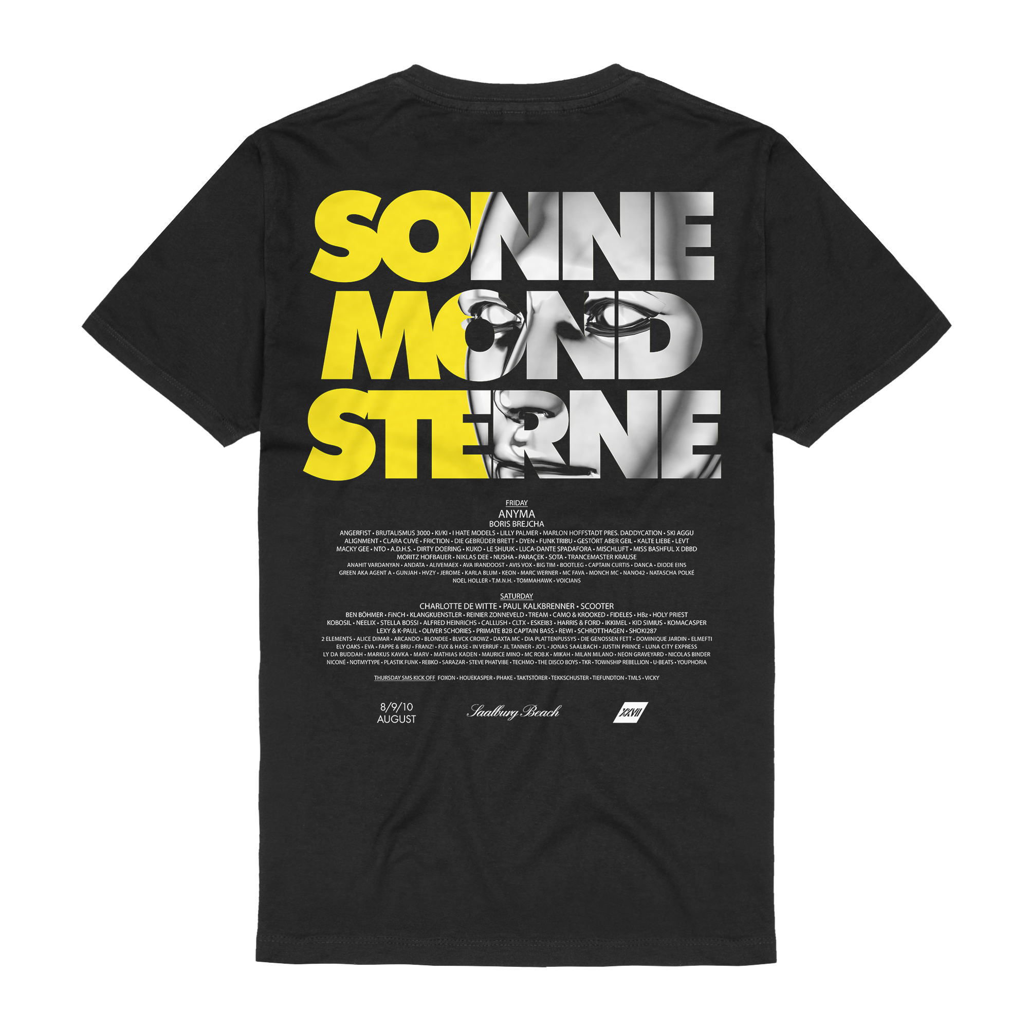 SonneMondSterne Festival Face TS T-Shirts 413365
